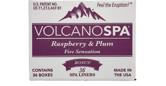 LA PALM Volcano Spa 6 Steps - Raspberry & Plum (36packs)