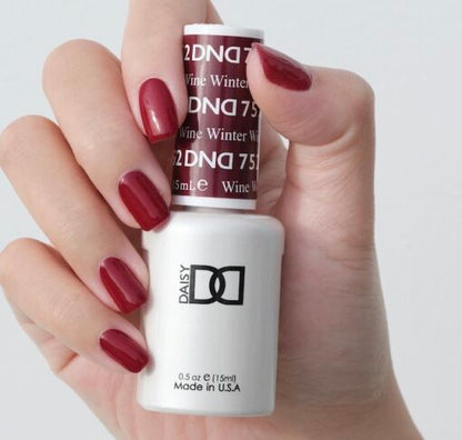 DND Gel Nail Polish Duo - Winter Wine #752