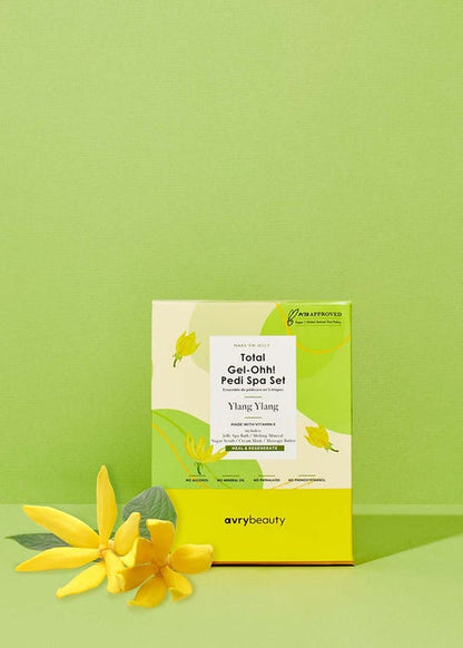 AvryBeauty Total Gel-Ohh! Pedi Spa 5 bước hộp 50 gói - Ylang Ylang