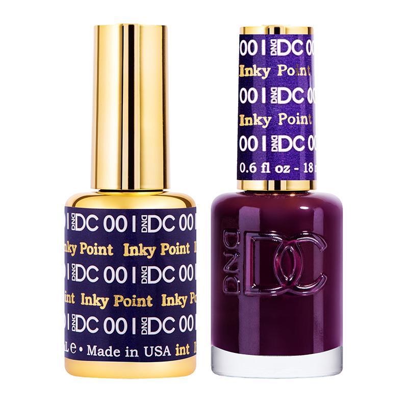 DND DC Gel Nail Polish Duo 001 - Inky Point