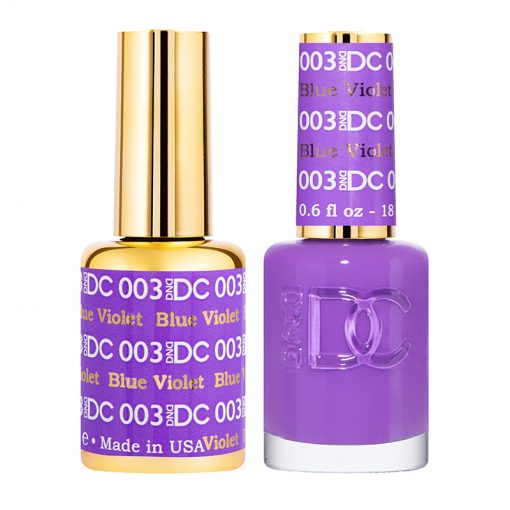 DND DC Gel Nail Polish Duo 003 - Blue Violet