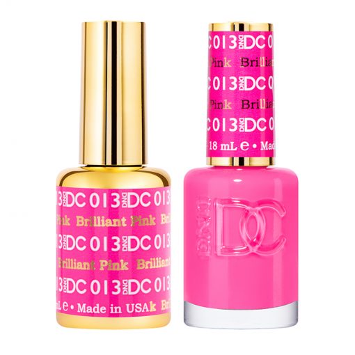 DND DC Gel Nail Polish Duo 013 - Brilliant Pink