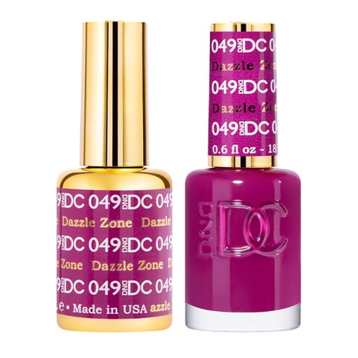 DND DC Gel Nail Polish Duo 049 - Dazzle Zone