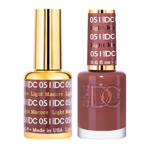 DND DC Gel Nail Polish Duo 051 - Light Macore