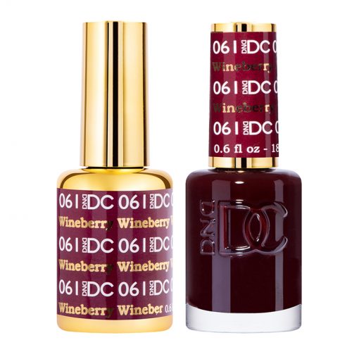 DND DC Gel Nail Polish Duo 061 - Wine Berry