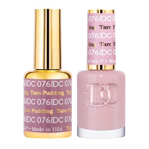 DND DC Gel Nail Polish Duo 076 - Taro Pudding