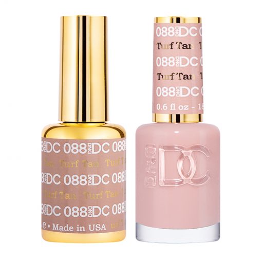 DND DC Gel Nail Polish Duo 088 - Turf Tan