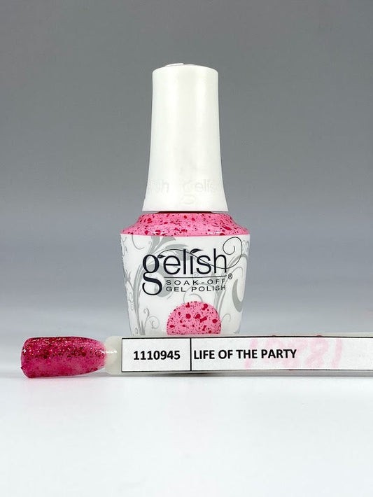 Harmony Gelish Manicura Soak off Gel Polish Color - Life Of The Party #1110945 