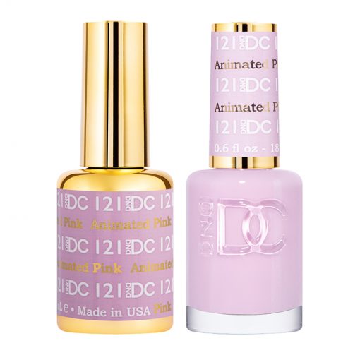 DND DC Gel Nail Polish Duo  121 - Animated Pink