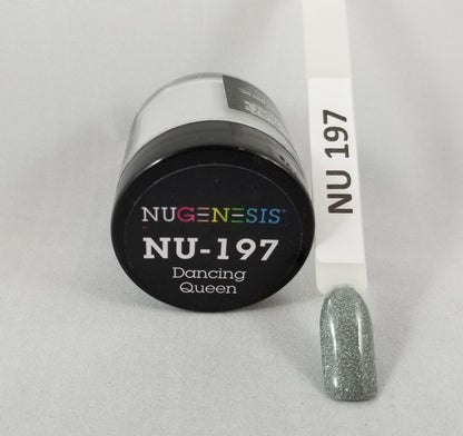 NuGenesis Colores en polvo para inmersión de uñas, frasco de 2 oz/43 g (NU187 - 220) 