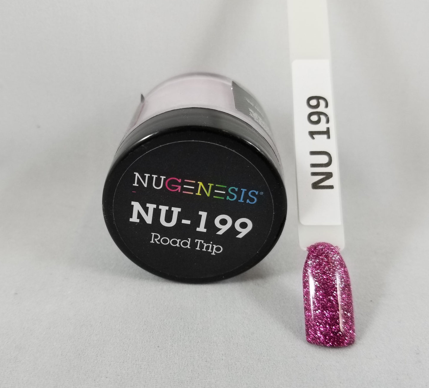 NuGenesis Colores en polvo para inmersión de uñas, frasco de 2 oz/43 g (NU187 - 220) 