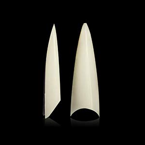 Puntas de uñas naturales Stiletto - 540 puntas/Caja