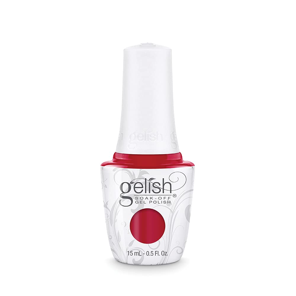 Harmony Gelish Manicure Soak off Gel Polish Color - RED ROSES #1110829
