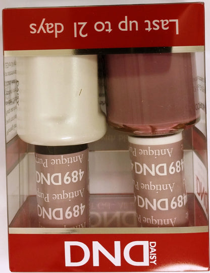 DND Duo GEL + SET de esmalte de uñas a juego (461-521) - Elige tus colores 