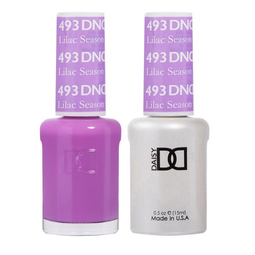 DND Gel Nail Polish Duo 493 - Lilac Season