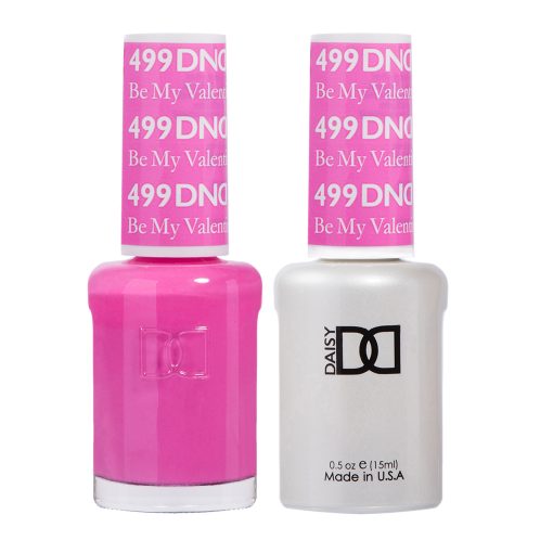 DND Gel Nail Polish Duo 499 - Be My Valentine