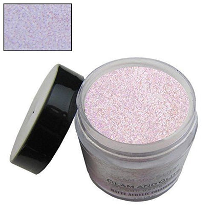 Glam and Glits - Polvo de color acrílico MATE para manicura y pedicura 1oz/frasco 