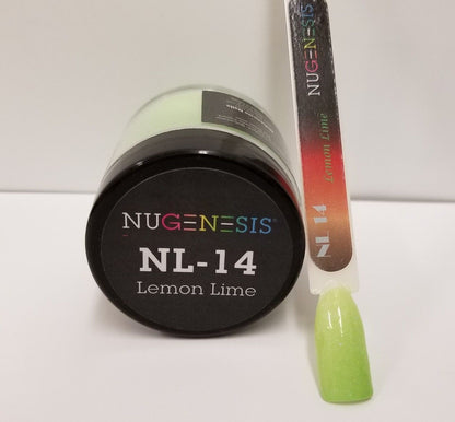 NuGenesis Nails Dipping Powder GLITTERS 2oz/43gr jar