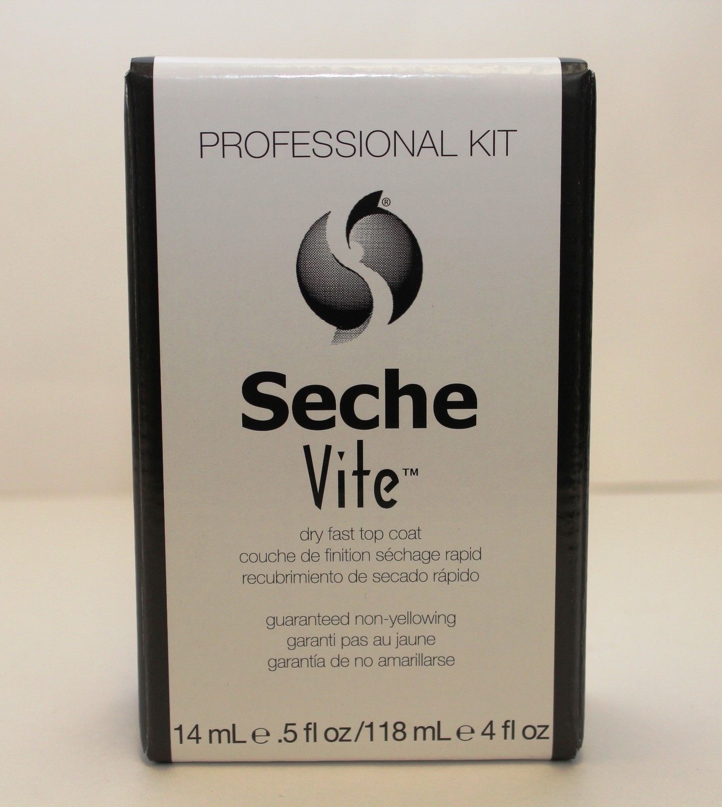 SECHE VITE - Paquete de capa superior de secado rápido - Recambio de 4 oz/118 ml + 0,5 oz 