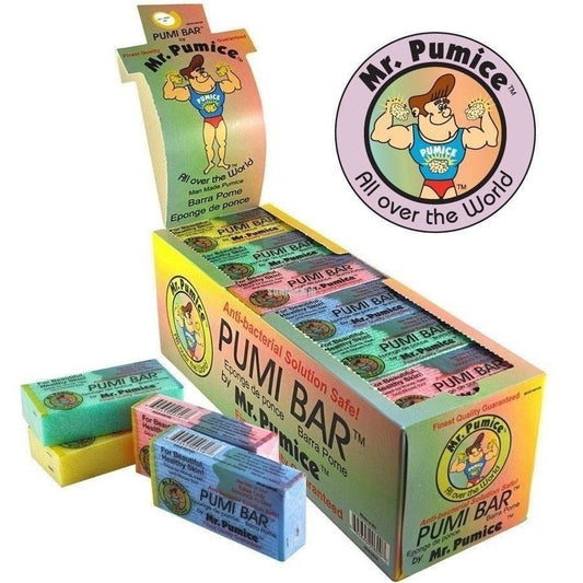 MR.PUMICE - PUMI BAR SPONGE BOX/24 COUNT