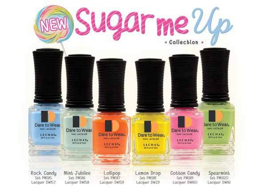 LECHAT Dare to Wear Nail Polish - "SUGAR ME UP" Collection (6 Colors)