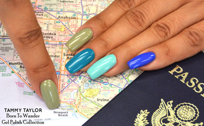 Tammy Taylor Nails -"BORN TO WANDER"  COLLECTION GEL POLISH COLORS