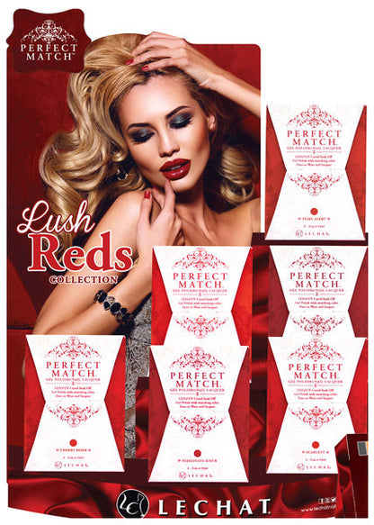 LeChat Perfect Match - Gel+ Esmalte de uñas a juego - Colección REDS LUSH