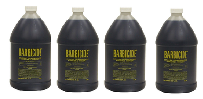 Paquete de 4 galones - BARBICIDE Hospital Germicida Virucida Fórmula antioxidante 