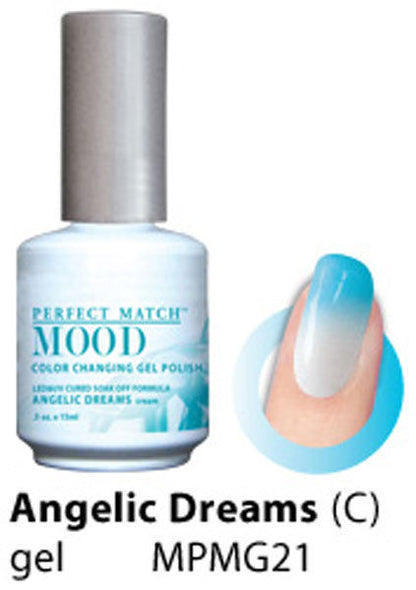 LeChat Perfect Match - Esmalte de uñas en gel que cambia de humor, juego de 6 colores (MG19 - MG24) 
