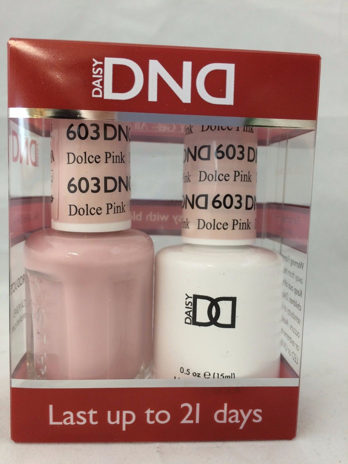 DND Duo GEL + SET de esmalte de uñas a juego (587 a 621) - Elige tus colores 