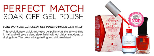 LeChat Perfect Match Duo Soak-Gelcolor + Matching Polish -Part #1 (PMS01 -MPs30)