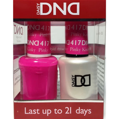 DND Duo GEL + SET de esmalte de uñas a juego (401 a 460) - Elige tus colores 