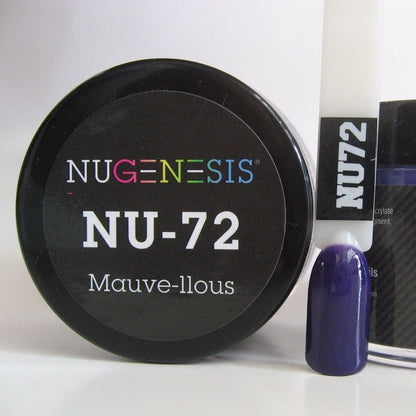 NuGenesis Healthy Manicure Nail Dipping Powder Colors 2oz/43g jar NU61 - 120