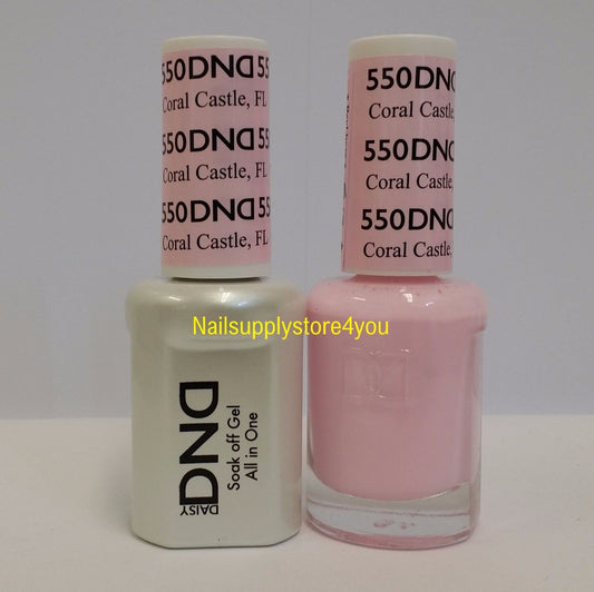 DND Duo Soak off Gel Color - (#550 - #581) - Elige tus colores favoritos 