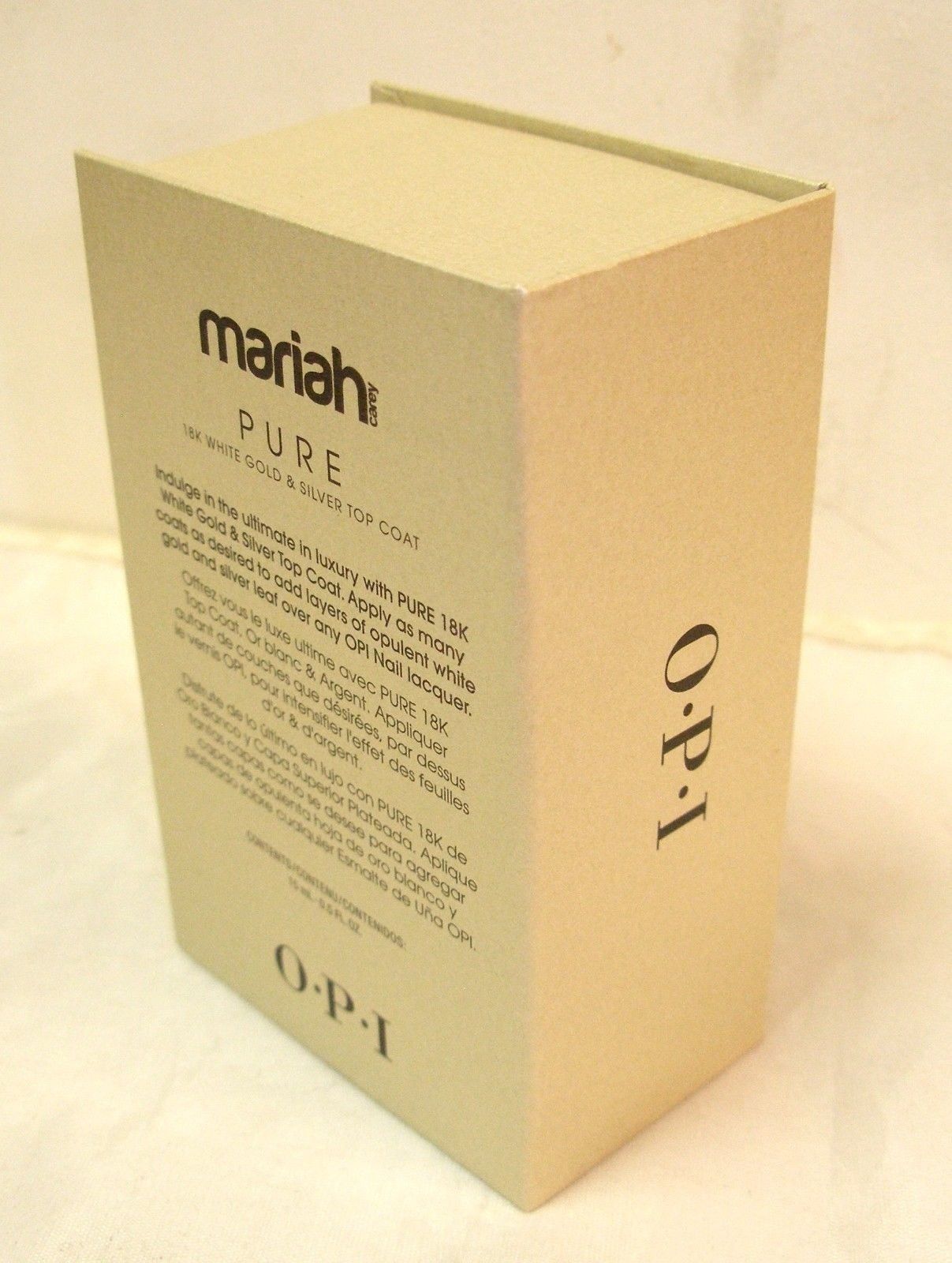 Edición limitada OPI - ABRIGO SUPERIOR PURA MARIAH CAREY (0.5 fl. oz) 