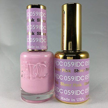 DND - DC Manicure Soak off Gel & Matching Nail Polish 001 - 072