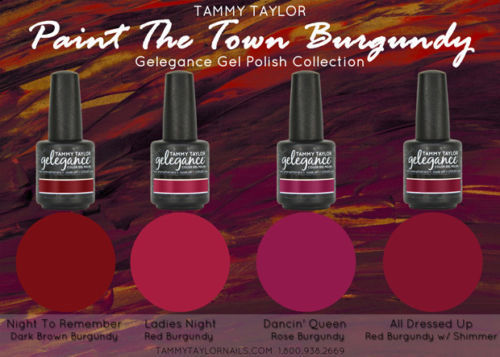 Paint the town burgundy