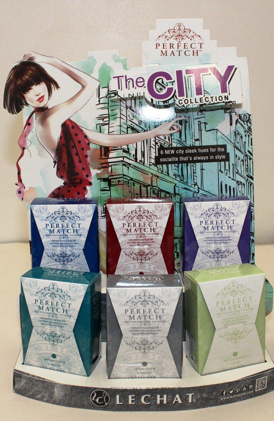 LeChat Perfect Match - Colección "THE CITY" - Duo set 6 Colores 