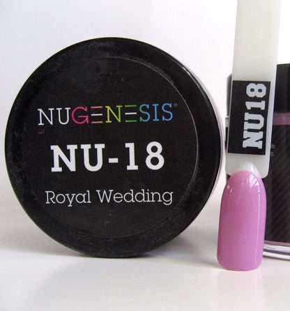 NuGenesis Manicura Nail Dipping Powder 2oz/43g frasco - (NU01 - 60) - Elija su color 