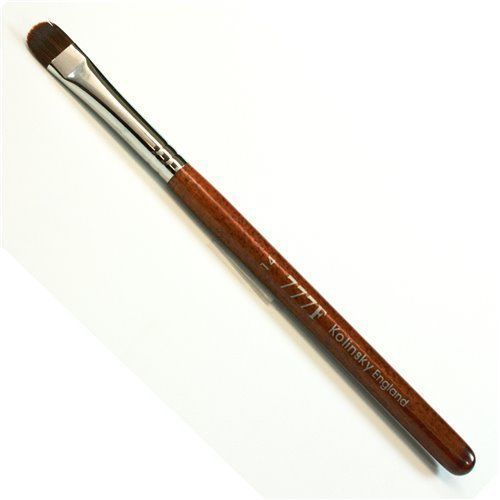 Manicure & Pedicure French Brush 777F Red Wood Handle Size #14