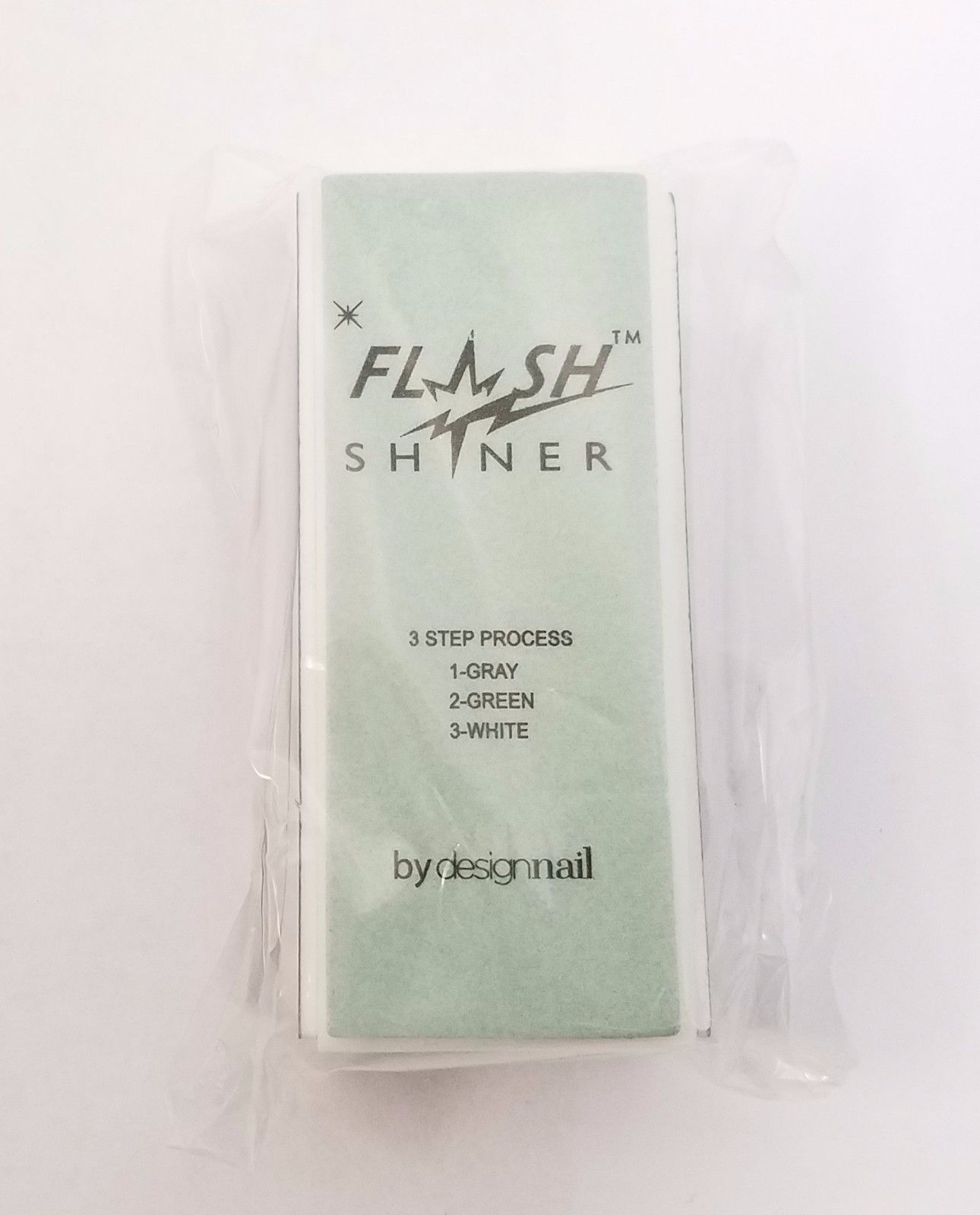 Nail Shiny Buffer - Design Nail Flash Shiner 3 - ways Buffer Block