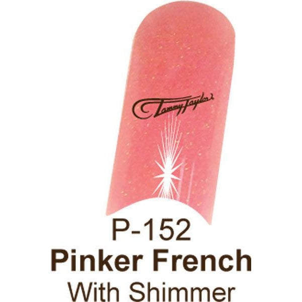 Pinker French with shimmer