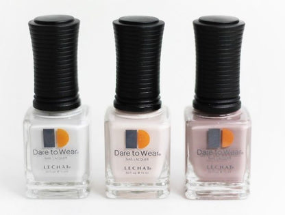 3 SHADES FROM LECHAT DARE TO WEAR BELLE LA VIE COLLECTION - 0.5oz/15ml