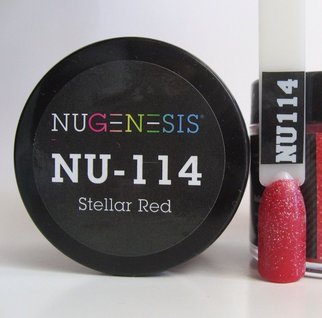 NuGenesis Healthy Manicura Nail Dipping Powder Colores 2oz/43g frasco NU61 - 120 