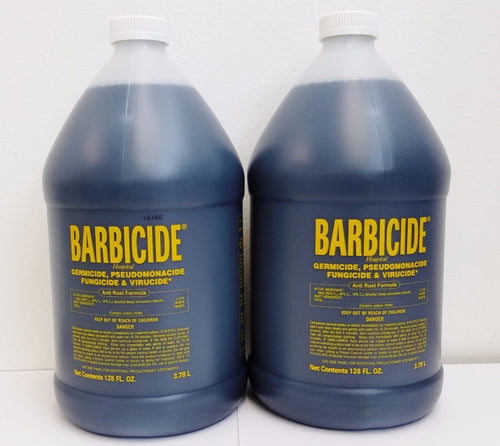 2 Gallons Barbicide Disinfected