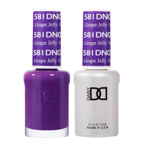 DND Gel Nail Polish Duo 581 - Grape Jelly
