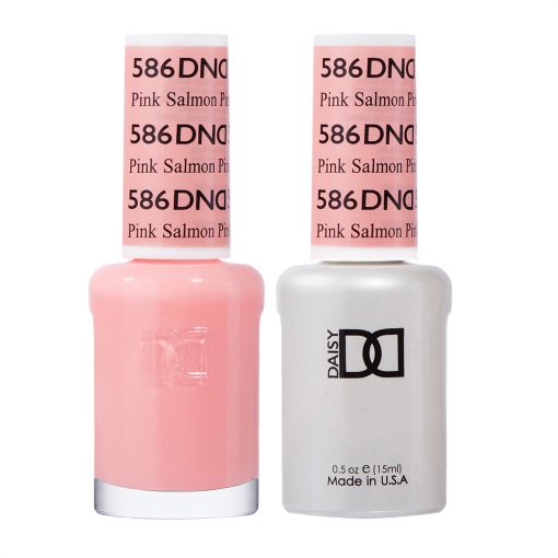 DND Gel Nail Polish Duo 586 - Pink Salmon