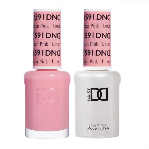 DND Gel Nail Polish Duo 591 - Linen Pink