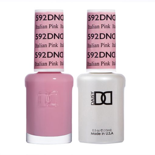 DND Gel Nail Polish Duo 592 - Italian Pink