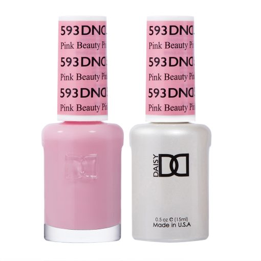 DND Gel Nail Polish Duo 593 - Pink Beauty